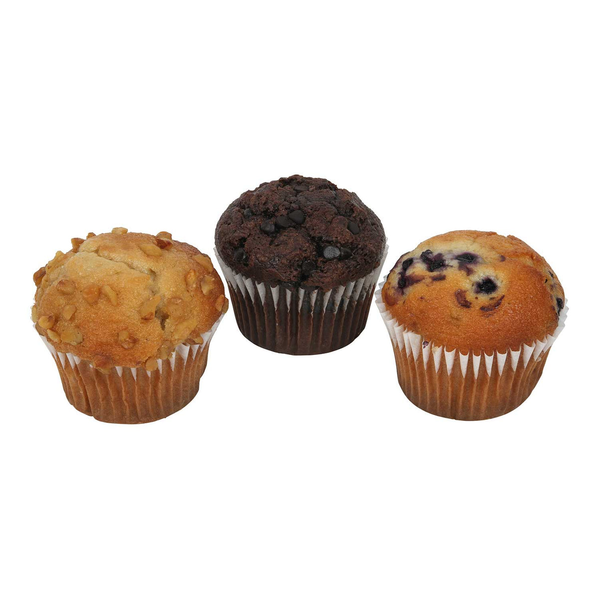 MUFFIN MINI ASSORTED 162 X PER CASE $0.77 PER PIECE