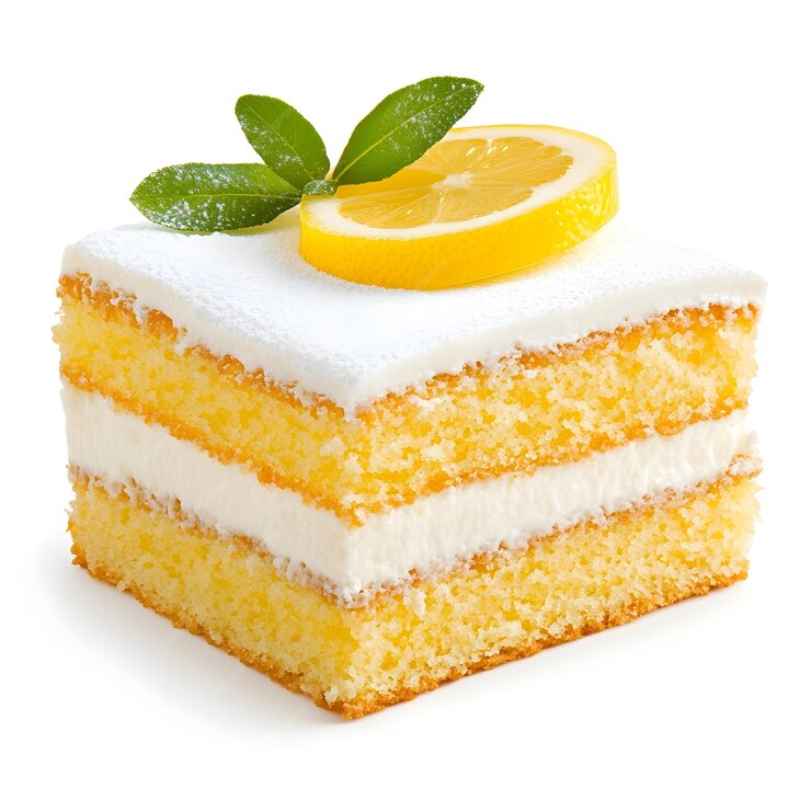 LEMON VANILLA SHEET CAKE X 100 PER CASE $0.95 PER SLICE