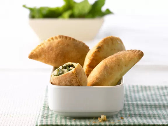 MINI SPINACH & CHEESE EMPANADAS X 120 PER CASE